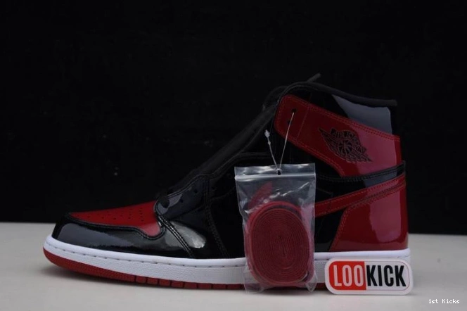 555088-063 Patent Jordan Bred OG 1 Air High 0731